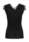 PIECES Top, V-Ausschnitt, Spitze, uni, für Damen Bild 9