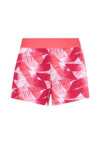 ALEX - Trainingsshorts, feuchtigkeitsableitend, für Damen - AOP ROUGE RED