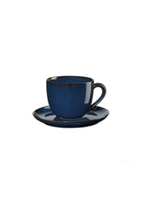 ASA - saisons Espressotasse mit Untertasse - Blau