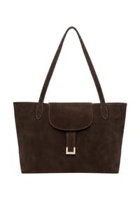 NeroGiardini - Veloursleder Taschen - Dunkelbraun