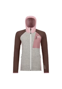 ORTOVOX - Fleecejacke  FLEECE GP CLASSIC KNIT HOODY dawn rose - mehrfarbig
