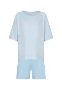 mey - Schlafanzug, kurz, für Damen - 1113 ALICE BLUE