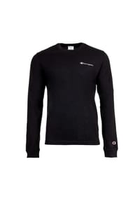 Champion® - Herren Langarmshirt - Athletic Jersey Combed 180 LS Tee, Longsleeve, Baumwolle - Schwarz