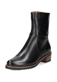 EVERYBODY - Glattleder Stiefelette - Schwarz