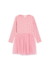 s.Oliver - Shirtkleid, Schleife, für Kinder - 41A1 LILAC/PINK