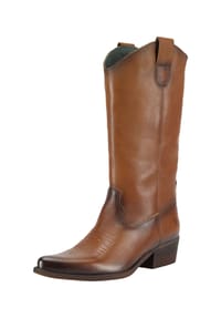 Felmini - Leder Stiefel WEST - Cognac