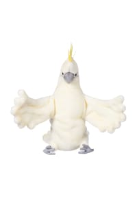 HANSA Creation - Handpuppe "Kakadu", 43cm - WEISS