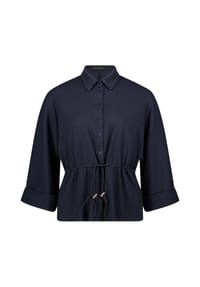 BETTY BARCLAY - Hemdbluse, Tunnelzug, für Damen - 8345 DARK SKY