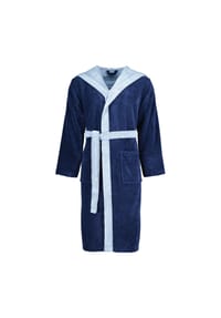 VOSSEN® - Bademäntel unisex Kapuze Poppy winternight - 004 - blau