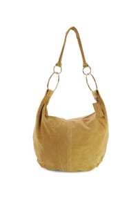 HARPA - Hobo Bag BOHO aus echtem Wildleder - camel