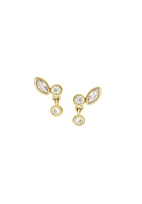FOSSIL - ELLIS Damen Ohrstecker "Toi Et Moi" - GOLD