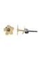 Adelia's Adelia's Neuheit 2025 - Mädchen Ohrstecker aus 925 Sterling Silber - Kunststoff mit Blume und Strass - - Ø 5 mm Bild 1