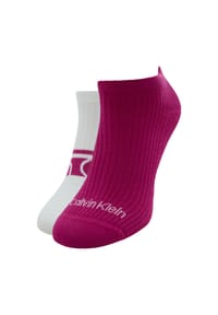 Calvin Klein - Füßlinge, Rippbund, für Damen - 002 SKY BLUE