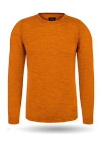 normani® - Herren Merino Langarm Melbourne - Anthrazit