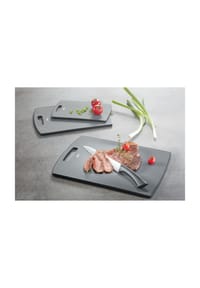 GEFU® - Schneidebrett "Levoro", klingenschonend - GRAU