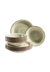 MÄSER Teller-Set, Steingut Lumaca - Lumaca - beere