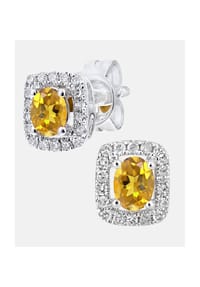 Diamant L'eternel - Ohrringe, mit Diamant, 375 Weißgold - white gold