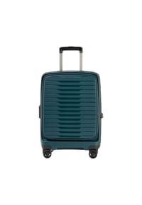 Stratic Novium - Novium 4 Rollen Kabinentrolley S 55 cm Laptopfach mit Dehnfalte - black