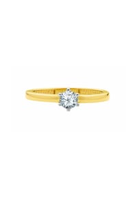 Adelia's - 585 Gold Ring mit Zirkonia - gold