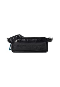 PATRIZIA PEPE (IM)Perfection - (IM)Perfection Schultertasche Leder 36 cm - black croco