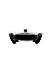 COFI - Elektrische Multifunktionspfanne 30 x 30 cm - Pizzapfanne 1500W in - Schwarz 30 x 30 cm