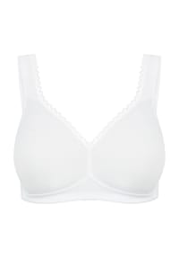 susa - Soft-BH, Häkelspitze, nahtlos, für Damen - hellbeige