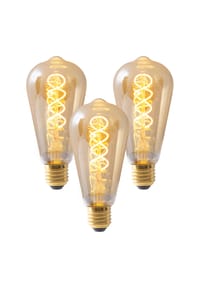 näve Leuchten - 3er-Set LED Leuchtmittel "DILLY" H: 14,6cm warmweiß - 