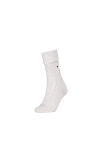 TOMMY HILFIGER - Socken, Rippbündchen, für Damen - 001 L.GREY MELANGE
