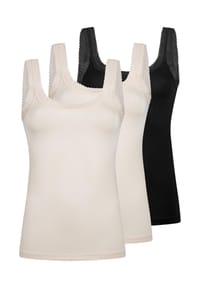 mey - Unterhemd / Top 3er Pack Modal Lace - Bailey