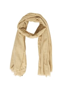 MANGUUN - Schal, Fransen, für Damen - BEIGE/FORSTED ALMO