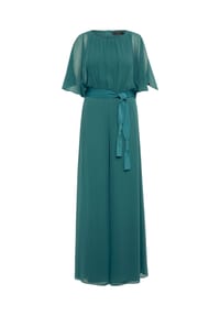 Vera Mont - Jumpsuit mit Bindegürtel - Dark Emerald