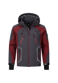 Rock Creek - Jacke Softshelljacke Regular Fit - Schwarz
