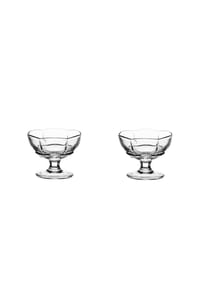 Paşabahçe - Pasabahce Ice Ville Dessertschalen 2er Set - ø10 cm - aus - Transparent 10 x 8 cm