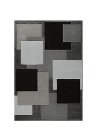 Arte Espina - Wohnzimmer Teppich – Kurzflorteppich Cool 646 in grau - schwarz – Modern - grau - schwarz