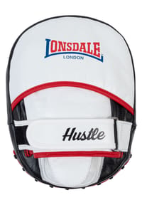 LONSDALE™ - Handpratzen aus Leder HUSTLE - Black/White/Red