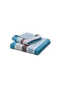 GRACE GRAND SPA - Duschtuch Premium in tollem Streifen-Design - Braun