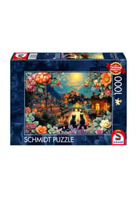 Schmidt - Bilderpuzzle "Trio im Mondlicht", 1000 Teile - 