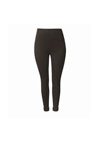 CAROLIN RICK - Velourhose mit Umschlag - Apricot