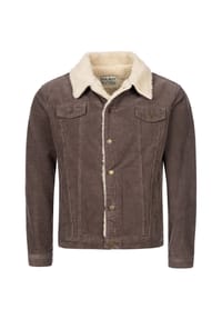 Rock Creek - Winterjacke Cordjacke - Schwarz