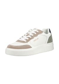 REPLAY - Leder Sneaker - Beige/Weiß