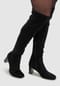Findlay Overknee-Stiefel LAENA aus Velourslederimitat mit Blockabsatz Bild 9