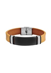 Adelia's Bold Style - Armband aus Leder 21 cm - braun