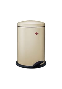 Wesco - Treteimer Base Softer 116, Bad Abfalleimer, Stahlblech - Mandel