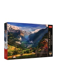 Trefl - Puzzle Photo Odyssey Lauterbrunnental, Schweiz, 1000 Teile, 68 x 48 cm - 