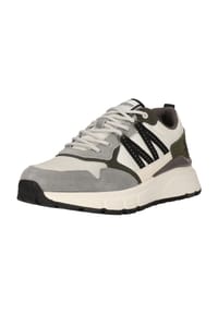 Lyle & Scott - Sneaker Lennox mit gedämpfter Zwischensohle und Logo-Details - 154LS White Grey