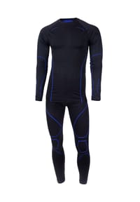 BLACK SNAKE - Funktionsunterwäsche Herren neverest - Schwarz/Blau