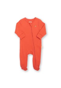KITE - Baby Kleiner Regenbogen Strampler Bio-Baumwolle - orange