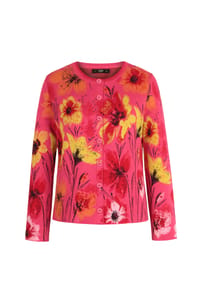 IVKO - Cardigan mit Blumenmuster - PINK