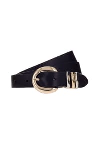 B.BELT - Gürtel Leder - black