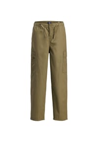 JACK & JONES - Hose EVAN CRISP Cargohose - grün